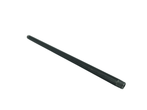 1/2 threaded male black pipe 20 long tube fixture fitting plumbing nipple iron15081 10PK