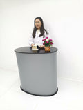 36.4 Tall X 35.6 Wide X 17 Deep Portable Lightweight Tradeshow Podium Lectern
