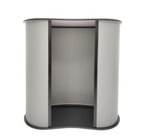 36.4 Tall X 35.6 Wide X 17 Deep Portable Lightweight Tradeshow Podium Lectern