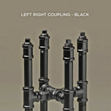 Carbon Steel Straight-Through Pipe Internal Thread Joint, OD 1/2 *long 1.34 15114-STEEL