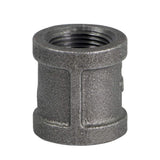 1/2" Black Malleable Iron Straight Left/Right Coupling Reverse Opposite Thread 15114