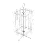 24 Pocket 5X7 Greeting Card Rack Post Card Birthday Christmas Holiday Display Rack Stand Countertop Tabletop Spinner Rack