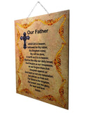 The_Lord's_Prayer_2_sided_Hang_or_Wall_Mount_Christian_Plaque_15131