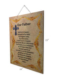 The_Lord's_Prayer_2_sided_Hang_or_Wall_Mount_Christian_Plaque_15131