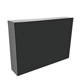 17X12X3.5" Metal Suggestion Box Key Rent Check 12X0.5" Slot Offering Wallmount 15132-special