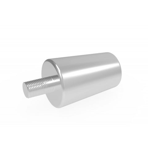 Black Beer Tap Handle Ferrule Hardware M6 to 3/8 - 16 Thread 1.1 Connector 15135 CHROME