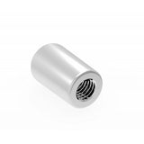 Black Beer Tap Handle Ferrule Hardware M6 to 3/8 - 16 Thread 1.1 Connector 15135 CHROME