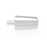 Black Beer Tap Handle Ferrule Hardware M6 to 3/8 - 16 Thread 1.1 Connector 15135 CHROME