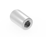Black Beer Tap Handle Ferrule Hardware M6 to 3/8 - 16 Thread 1.1 Connector 15135 CHROME
