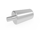 Black Beer Tap Handle Ferrule Hardware M6 to 3/8 - 16 Thread 1.1 Connector 15135 CHROME