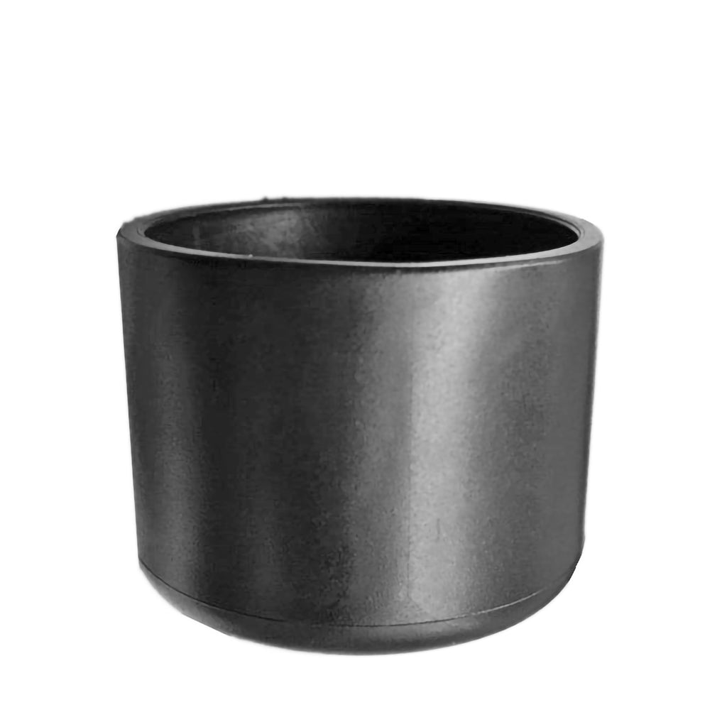 1 Inch Nominal Cap Black Tube Cover End Rubber 0.98 Inches Inside Diam ...