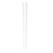 FixtureDisplays? Clear Acrylic Tube 2¡±(nominal) Diameter (1.9685 exact outside dim) x 24 Long,5/64 (2mm) Wall Open Ended 15137-24-1PK