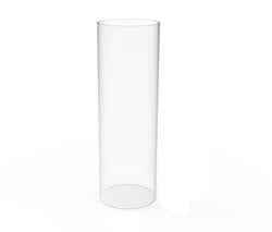 Clear Acrylic Tube 4¡± (nominal) Diameter (3.937 exact outside dim) x 12 Long, 5/64(2mm) Wall Open Ended 15139 12 4PK