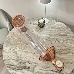 Clear Acrylic Tube 3 Diameter (2.953 exact outside dim) x 24 Long, 5/64(2mm) Wall Open Ended 15140 24 4PK