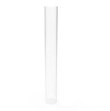 Clear Acrylic Tube 3 Diameter (2.953 exact outside dim) x 24 Long, 5/64(2mm) Wall Open Ended 15140 24 4PK