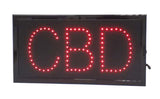 CBD LED Sign Store Window Hanging For Sale Business Advertising 15141