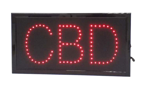 CBD LED Sign Store Window Hanging For Sale Business Advertising 15141