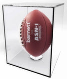 Acrylic Sports Display Case 11.125 x 7.2 x 7.2 Football Collection Case15143