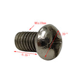 FixtureDisplays? Phillips Round Head Screws M6x10mm Pitch 1.00mm  20PK 15153-20PK