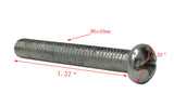 FixtureDisplays? Phillips Round Head Screws M6x40mm Pitch 1.00mm  20PK 15158-20PK