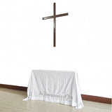 In Remembrance of Me Altar Frontal Holy Communion Table Cloth Cover 52X96" 15173