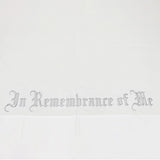 In Remembrance of Me Altar Frontal Holy Communion Table Cloth Cover 52X96" 15173