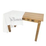 In Remembrance of Me Altar Frontal Holy Communion Table Cloth Cover 52X96