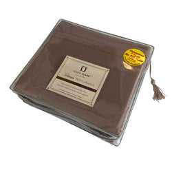 Queen Size Sheets Set Egyptian Cotton 1800 Count No Pill Cover Sheet Pillow Case