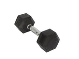 Rubber Dumbbell in Pair   with Metal Handles Pair of two 5 lbs Dumbbells