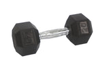 20 Lbs Metal Rubber Dumbbell in Pair Workout Training Exercise