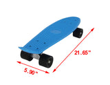 Pennyboard Skateboard Skate Board Cruiser Blue