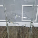 18"W X 12"D X 42.5" H Acrylic Podium Plexiglass Church Pulpit School Lectern 15198