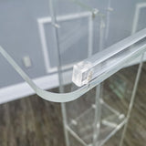 18"W X 12"D X 42.5" H Acrylic Podium Plexiglass Church Pulpit School Lectern 15198