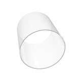 7.1Outside Diameter Tube 7.8 Tall Wall Thickness 1/8 Plexiglass Large Tube