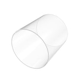 7.1Outside Diameter Tube 7.8 Tall Wall Thickness 1/8 Plexiglass Large Tube