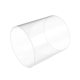 7.1Outside Diameter Tube 7.8 Tall Wall Thickness 1/8 Plexiglass Large Tube