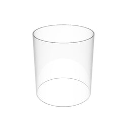 7.1Outside Diameter Tube 7.8 Tall Wall Thickness 1/8 Plexiglass Large Tube