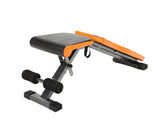 Weightlifting Chair Workout Bench Adjustable Backrest Ab Crunch Dumbbell Train 15201
