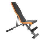 Weightlifting Chair Workout Bench Adjustable Backrest Ab Crunch Dumbbell Train 15201