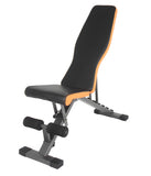 Weightlifting Chair Workout Bench Adjustable Backrest Ab Crunch Dumbbell Train 15201