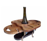 Wine Caddie Serving Tray Condiment Glass Caddy Nook Party Serving Tray 15204