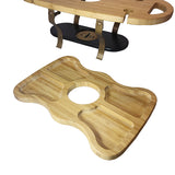 Wine Caddie Serving Tray Condiment Glass Caddy Nook Party Serving Tray 15204