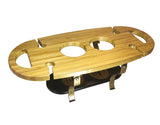Wine Caddie Serving Tray Condiment Glass Caddy Nook Party Serving Tray 15206