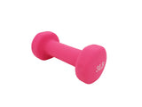 Neoprene Coated Dumbbell Weights 3 Pounds Single Pack Blue Soft Hex Ends 1PC
