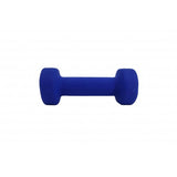 Women's Neoprene Coated Dumbbell  Workout Weight 4LBS BLUE Color