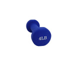 Women's Neoprene Coated Dumbbell  Workout Weight 4LBS RED Color