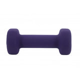 Neoprene Coated Dumbbell Weights 4 Pounds Single Pack Blue Soft Hex Ends 1PC