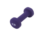 Women's Neoprene Coated Dumbbell  Workout Weight 4LBS RED Color