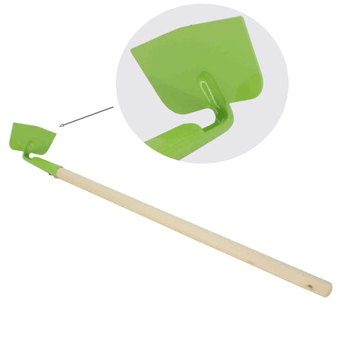 Kids Garden Tool Toy Hoe 28 Long Reduced Size Wood Handle Metal Head
