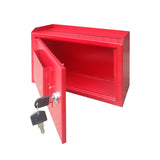 Wallmount Cash Box Desktop Donation Box Mail Suggestion Collection FundrasingBox